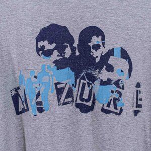 Azzure Jeans Hip Hop Rap T-Shirt Long Sleeve XXL Y2K Streetwear Baggy